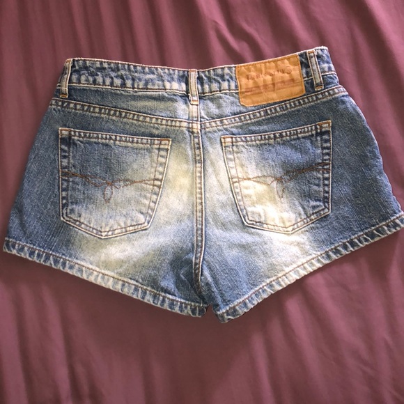 paris blues originals medium wash denim shorts - Picture 2 of 6